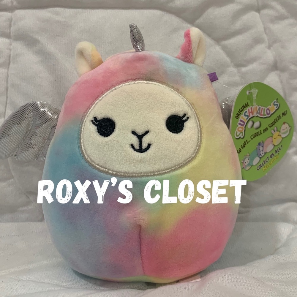 ☼ NWT 4.5” Squishmallows Lucy-May the Pegacorn ☼